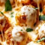 Baked Chicken Ricotta Meatballs