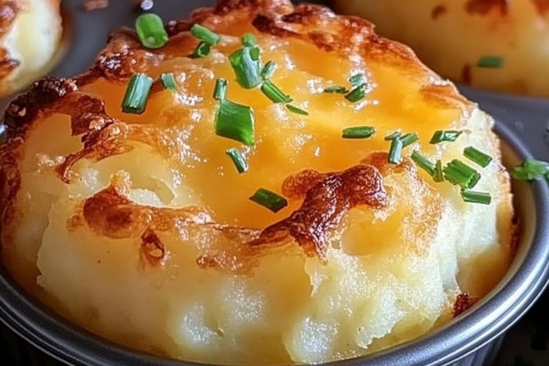 Cheesy Mashed Potato Puffs