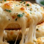 This Ultimate Cheesy Garlic Bread is the perfect side dish for any meal. With crispy, buttery garlic bread topped with a generous amount of melted cheese, it’s the ideal accompaniment to pasta, soups, or even as a snack on its own. The combination of garlic, cheese, and herbs makes it irresistible.