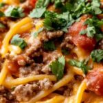 CrockPot Taco Spaghetti