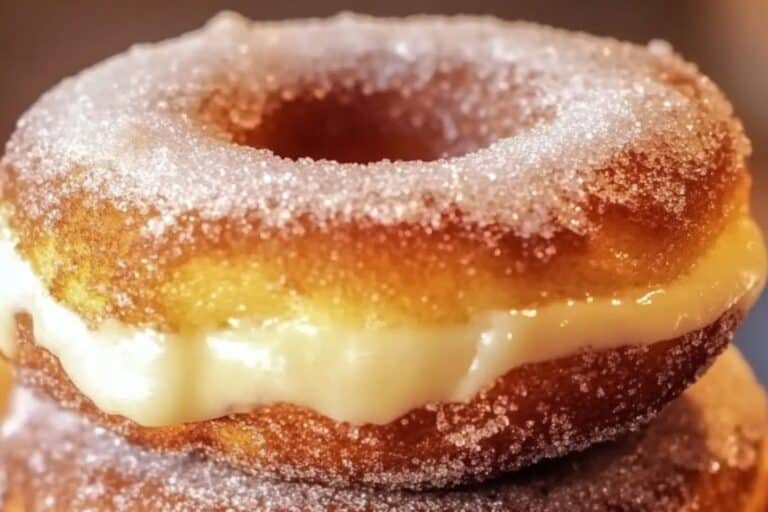 Irresistible Churro Cheesecake Donut Cookies with Cinnamon Sugar