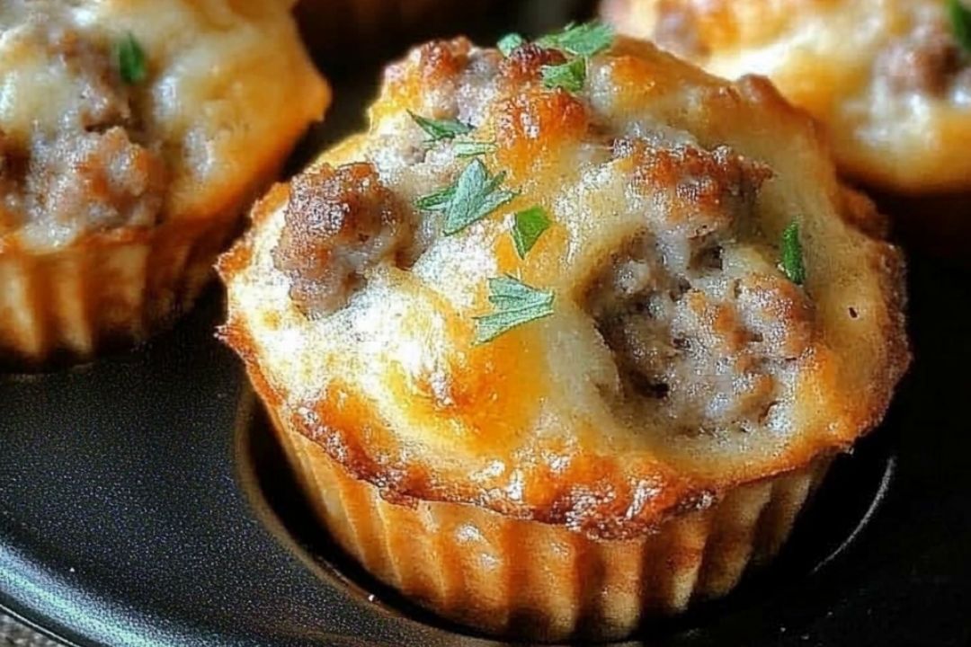 Savory Morning Delights: Homemade Sausage Muffins