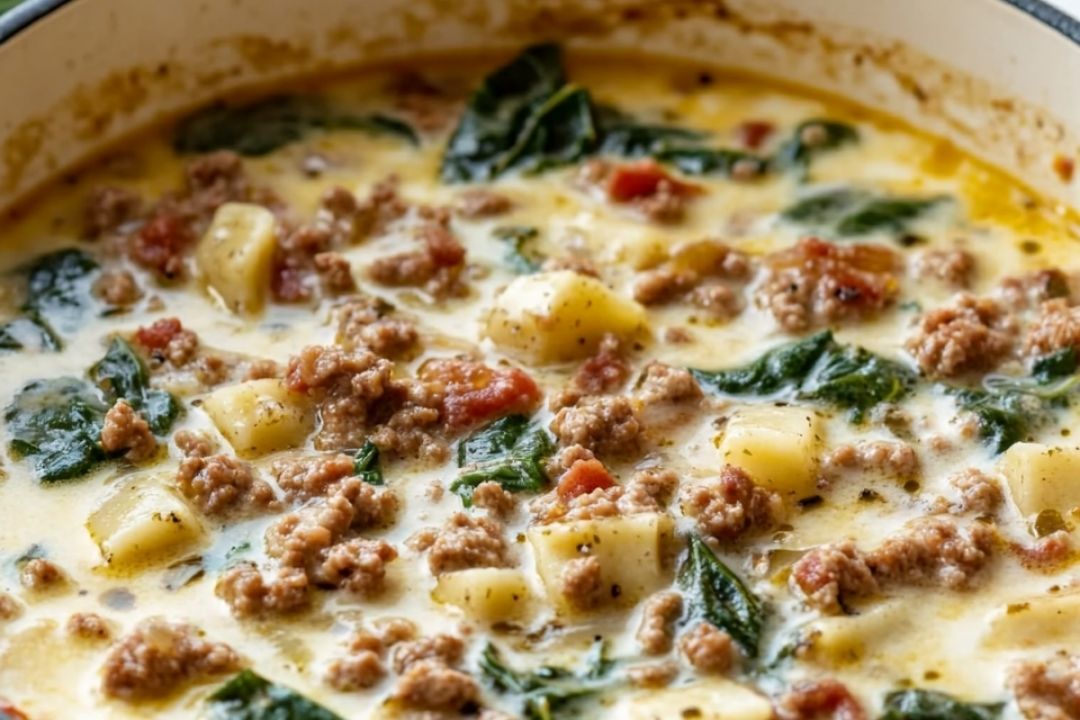 Homemade Zuppa Toscana Soup