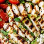 Chicken Avocado Caprese Salad