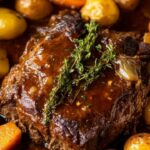 There’s nothing like the aroma of a pot roast slowly cooking in the oven, filling your home with warmth and comfort. This classic dish features tender beef, vegetables, and a rich gravy, all cooked together in one pot. It’s the perfect meal for a Sunday dinner or any occasion when you want something hearty and satisfying.