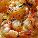 Creamy Mozzarella Shrimp Pasta