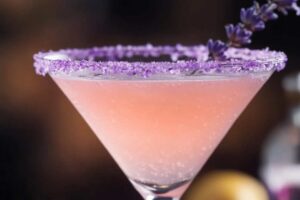 Lavender Lemon Drop Martini