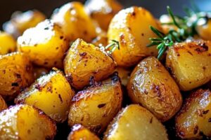 Cozy Winter Dinner Idea: Honey Mustard Roasted Potatoes