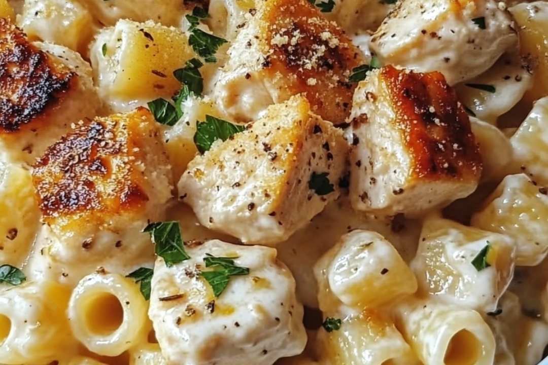 If there’s one dish that feels like a warm hug in a bowl, it’s this Creamy Garlic Chicken & Parmesan Pasta. Tender chicken, rich garlic cream sauce, and perfectly cooked pasta come together in this easy and satisfying recipe. It’s perfect for busy weeknights, a cozy dinner at home, or when you just need some indulgent comfort food.