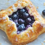 Craving a sweet, flaky treat without spending hours in the kitchen? These Small Batch 4 Ingredients Blueberry Danishes are the answer! With buttery puff pastry, a tangy cream cheese filling, juicy blueberries, and a touch of sweetness, you’ll have a delightful pastry in no time. Perfect for breakfast, dessert, or a midday pick-me-up!