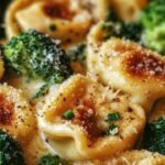 This Creamy Garlic Parmesan Tortellini with Chicken & Broccoli is comfort food at its finest. It’s rich, cheesy, and loaded with tender chicken, broccoli, and pillowy tortellini—all coated in a luscious garlic parmesan sauce. It’s a one-pan meal that feels fancy enough for a special occasion but simple enough for a weeknight dinner.