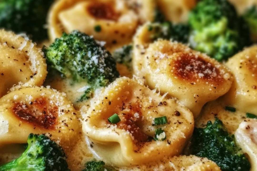 This Creamy Garlic Parmesan Tortellini with Chicken & Broccoli is comfort food at its finest. It’s rich, cheesy, and loaded with tender chicken, broccoli, and pillowy tortellini—all coated in a luscious garlic parmesan sauce. It’s a one-pan meal that feels fancy enough for a special occasion but simple enough for a weeknight dinner.