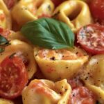 Creamy Tortellini with Tomatoes