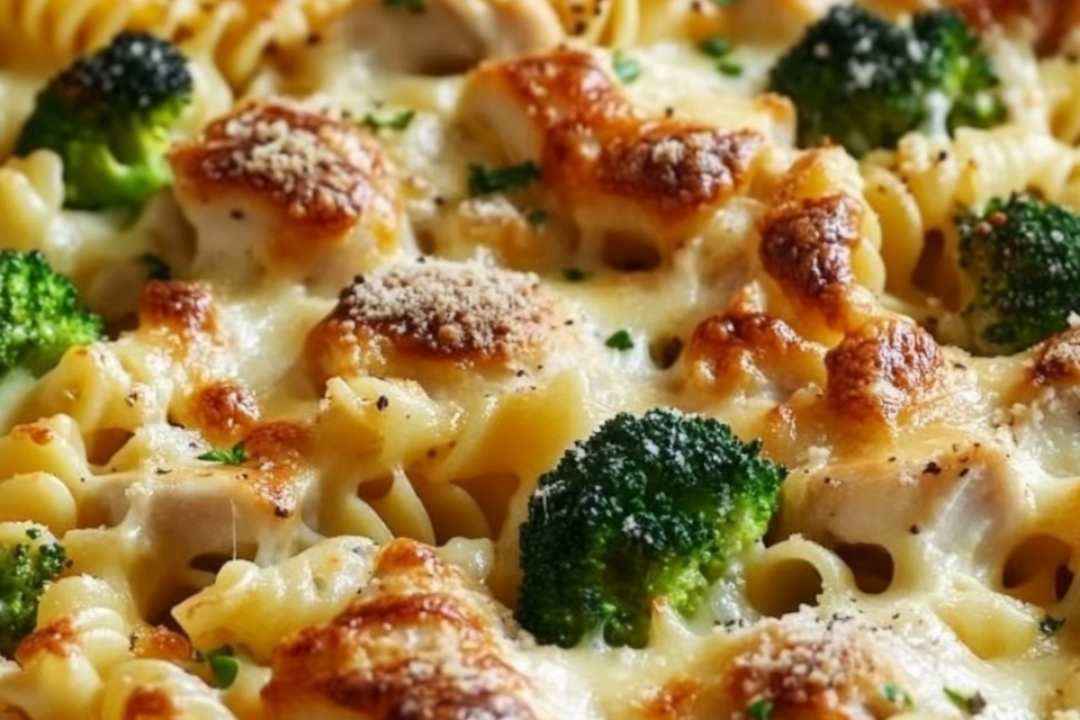 This Chicken and Broccoli Pasta Bake is the ultimate comfort food, loaded with tender chicken, vibrant broccoli, and a creamy cheese sauce all baked together in a golden, bubbly casserole. It’s hearty, satisfying, and perfect for a family dinner, potlucks, or meal prepping for the week ahead.