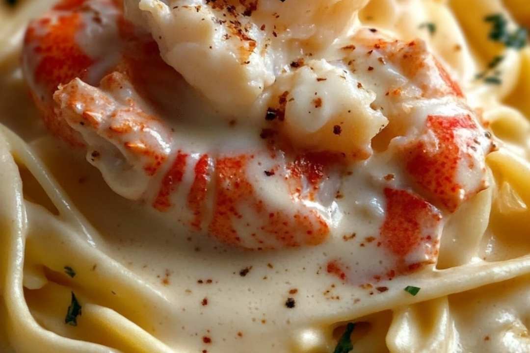 Creamy Crab Fettuccine Alfredo