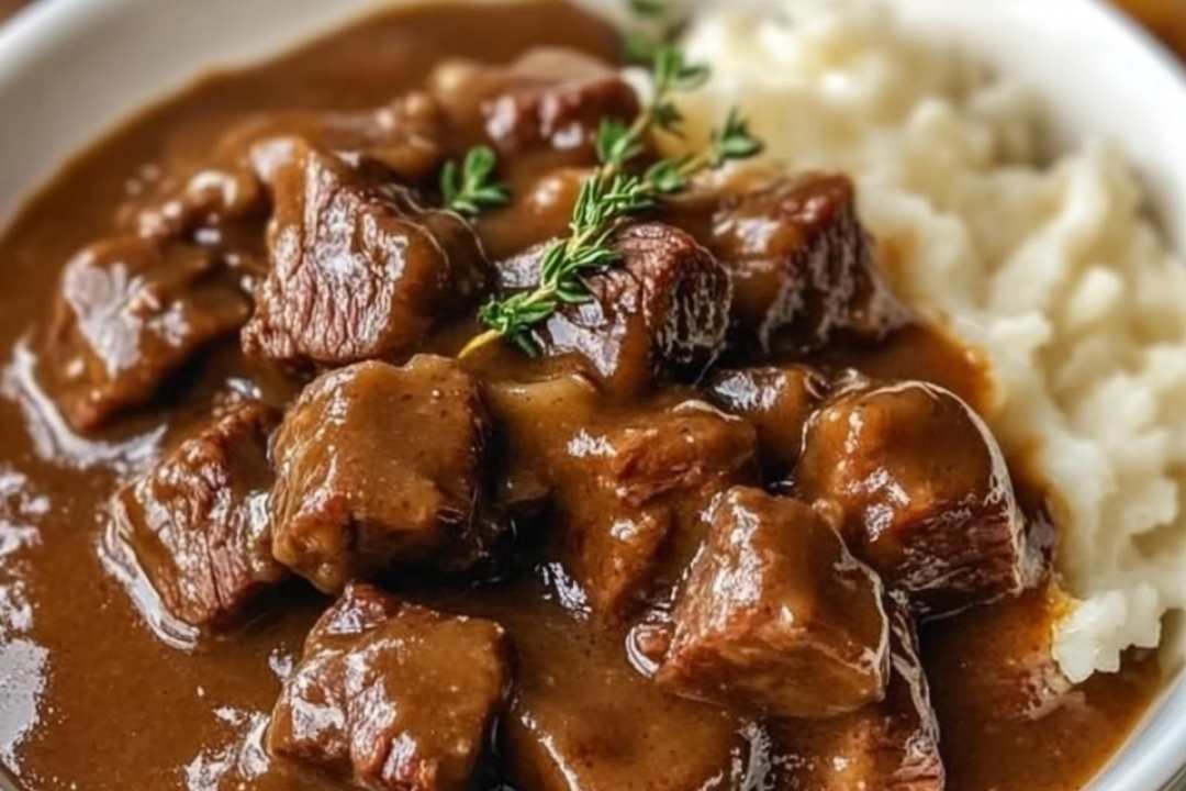 Crock Pot Beef Tips and Gravy is a cozy, flavorful dish that's perfect for any day of the week. With tender, melt-in-your-mouth beef tips cooked low and slow in a rich, savory gravy, this dish is both comforting and satisfying. Paired with mashed potatoes, rice, or even a side of crusty bread, it's a simple yet hearty meal that will become a family favorite.