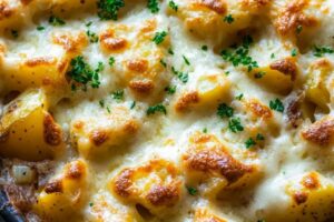 French Onion Potato Bake