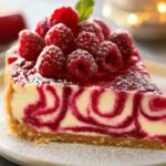 Baked Raspberry Cheesecake