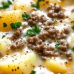 Delicious Hamburger Potato Soup