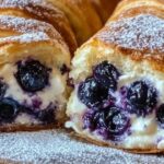 Blueberry Cheesecake Rolls are a heavenly dessert that combines the sweet, tangy flavors of blueberries with creamy cheesecake, all wrapped in a soft, golden pastry. Perfect for brunch, holidays, or as an indulgent treat, these rolls are as beautiful as they are delicious.