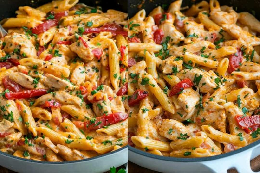 Cajun Chicken Pasta Delight in One Pot