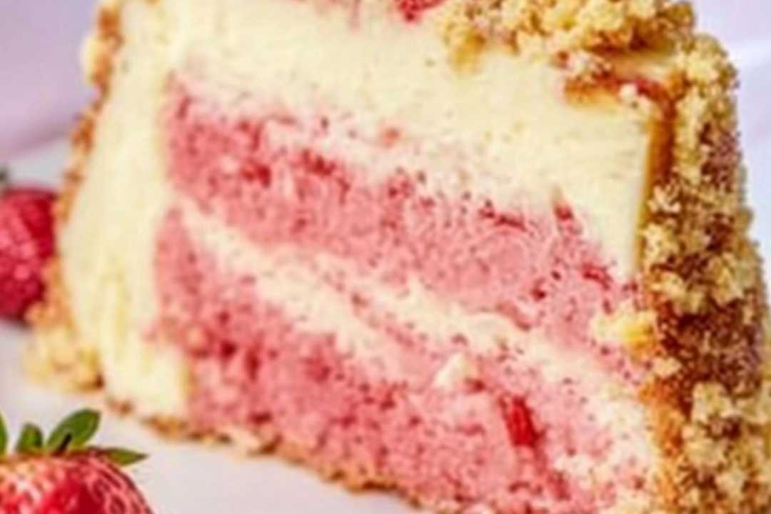 Strawberry Shortcake Cheesecake