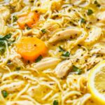 This lemon chicken soup is bright, cozy, and full of fresh flavors. The tangy lemon broth, tender chicken, and hearty vegetables come together in a way that feels both comforting and refreshing. It’s the kind of soup that works just as well on a chilly evening as it does for a light, nourishing meal any time of year.