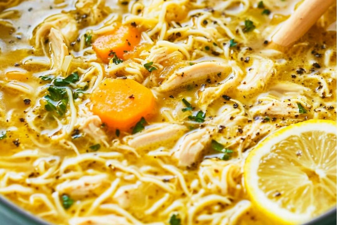 This lemon chicken soup is bright, cozy, and full of fresh flavors. The tangy lemon broth, tender chicken, and hearty vegetables come together in a way that feels both comforting and refreshing. It’s the kind of soup that works just as well on a chilly evening as it does for a light, nourishing meal any time of year.