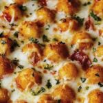 Cheesy Pizza Tater Tot Casserole: A Fun and Flavorful Family Favorite