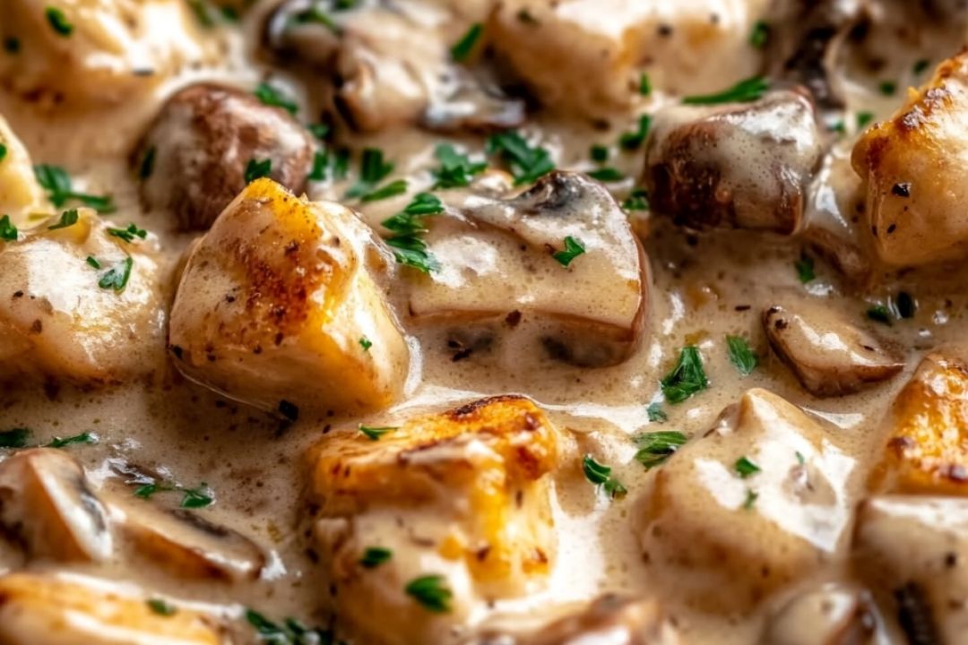 Chicken Mushroom Stroganoff