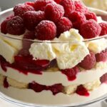 White Chocolate Raspberry Trifle