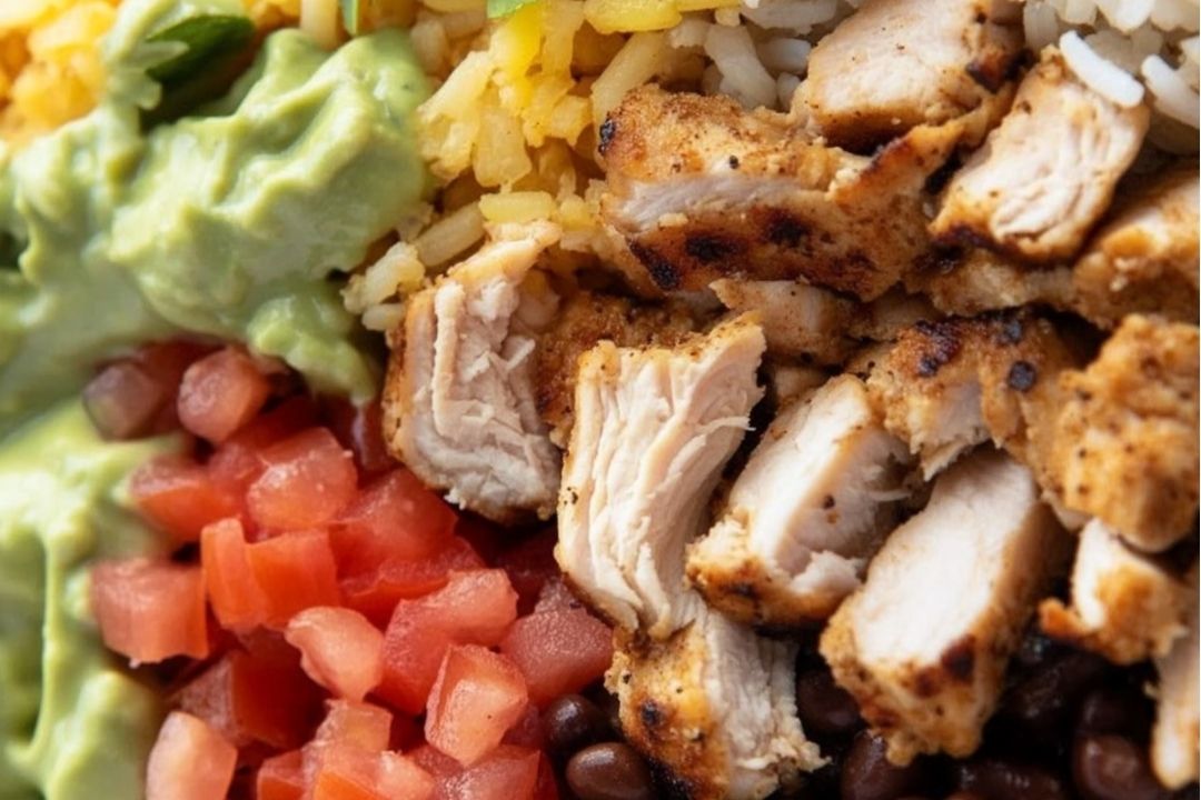 These grilled chicken burrito bowls are fresh, flavorful, and packed with everything you love about a burrito—minus the tortilla. Juicy, smoky grilled chicken sits on a bed of fluffy rice and seasoned beans, topped with your favorite mix-ins like avocado, salsa, and cheese. It’s an easy, satisfying meal that’s great for meal prep or a quick weeknight dinner.