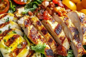 A Paleo Grilled Chicken Cobb Salad is a fresh and flavorful meal that checks all the boxes: protein-packed, veggie-loaded, and dressed with a creamy, tangy vinaigrette. Perfect for lunch, dinner, or meal prep, this salad is both satisfying and healthy!