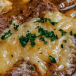 French Onion Beef Short Rib Soup