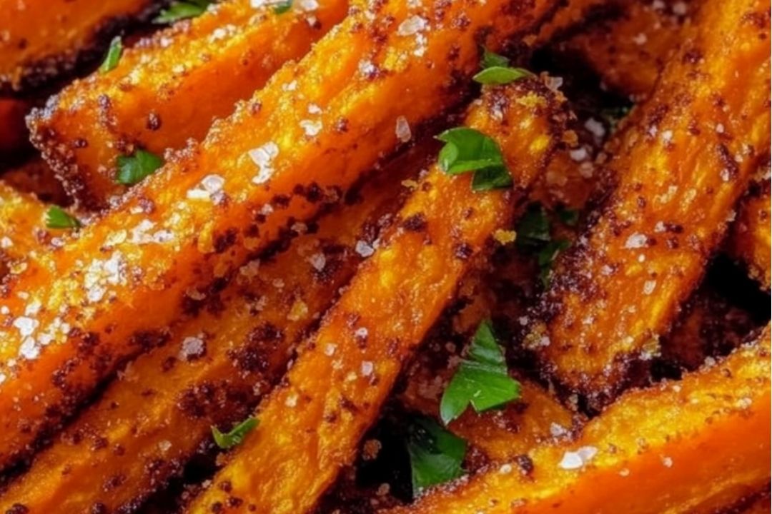 Perfectly Crispy Oven-Baked Sweet Potato Fries