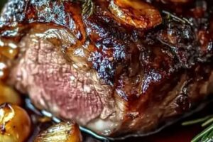 For a meal that’s both elegant and comforting, this tender slow-roasted lamb shoulder glazed with rosemary is a perfect choice. With its melt-in-your-mouth texture and aromatic glaze, it’s ideal for special occasions, family dinners, or holiday gatherings.