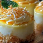 Coconut Milk Cheesecakes