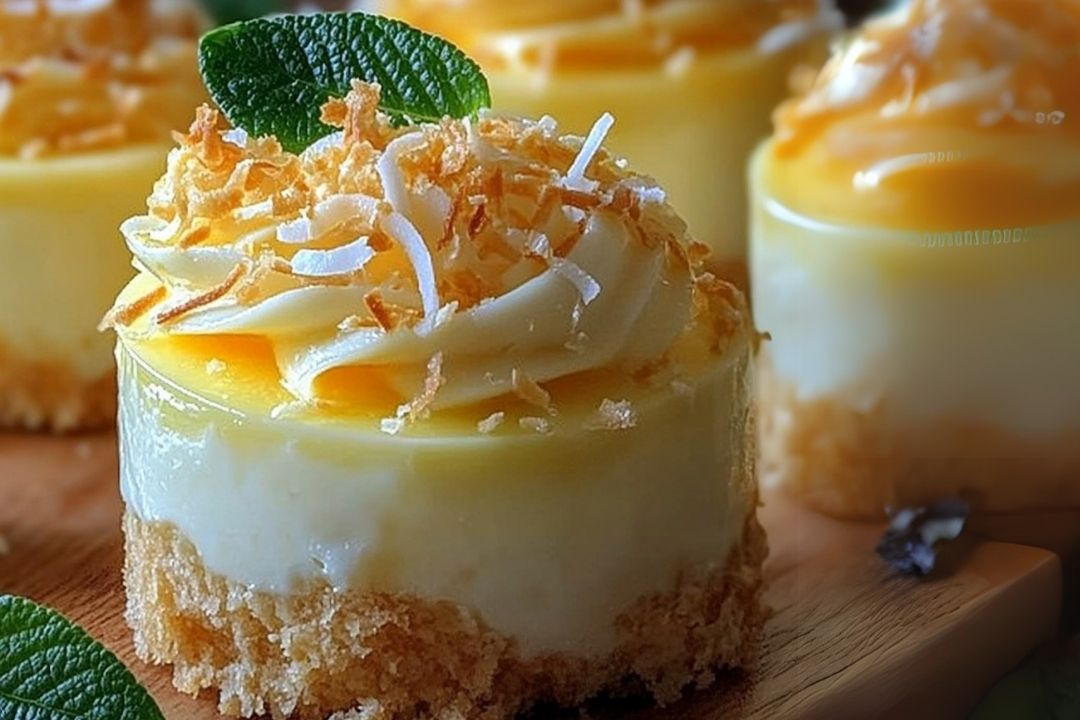 Coconut Milk Cheesecakes