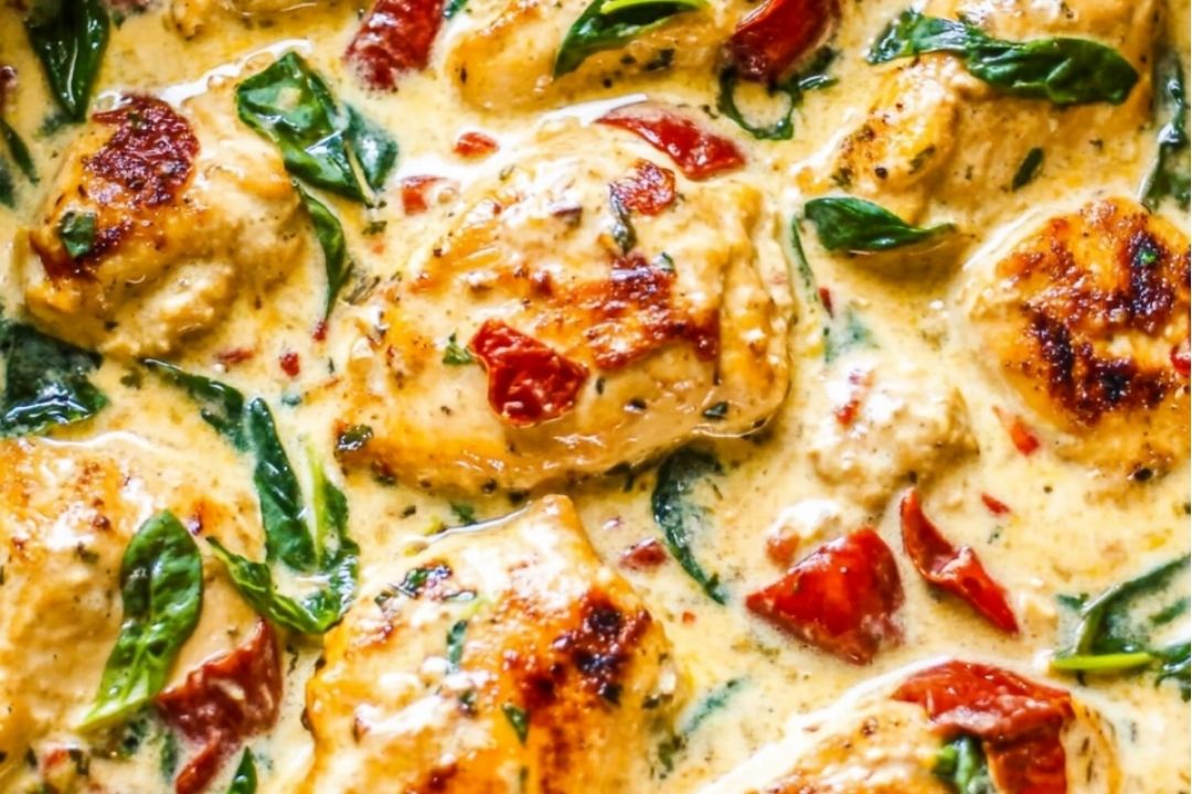 Quick and Creamy Tuscan-Style Chicken Delight