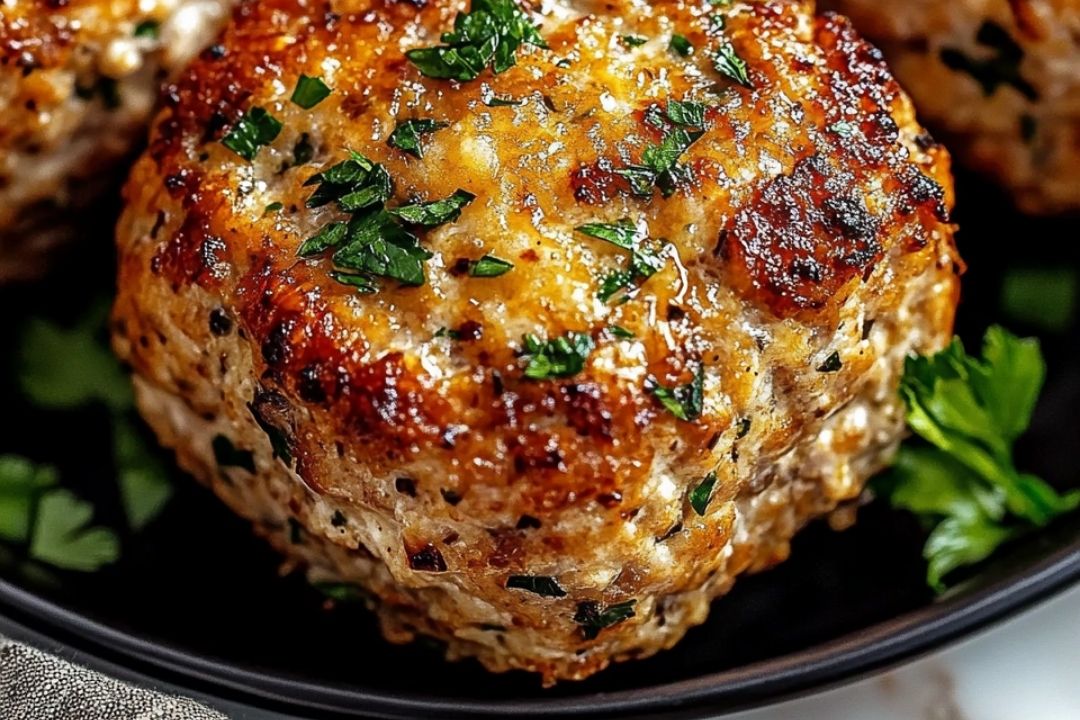 Garlic Parmesan Meatloaves