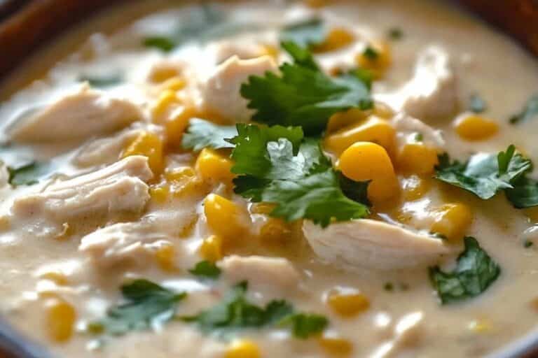 Creamy Crockpot White Chicken Chili: Cozy Comfort in a Bowl