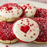 Valentine’s Day Red Velvet Cookies