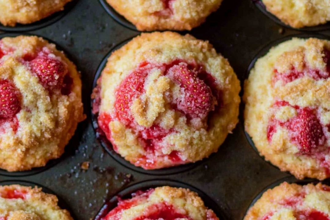 Strawberry Streusel Muffins