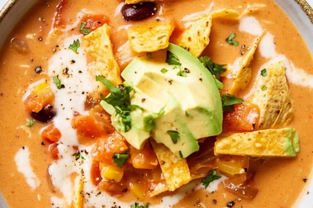 Creamy Chicken Tortilla Soup