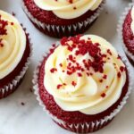 Red Velvet Cupcakes with Cream Cheese Frosting