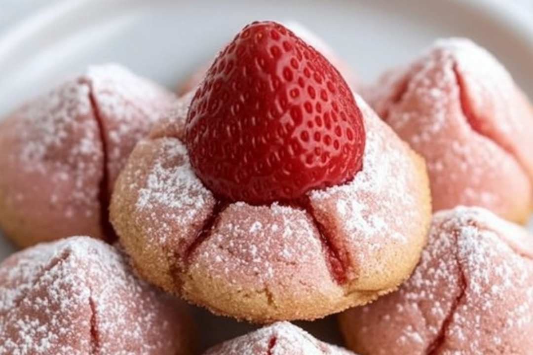 Sweet Strawberry Bliss Cookies: A Burst of Berry Flavor in Every Bite