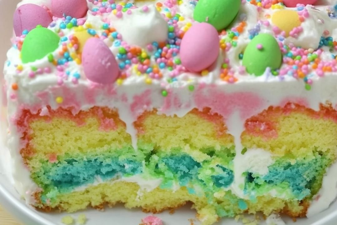 Easter Poke Cake