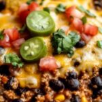 Crockpot Taco Casserole