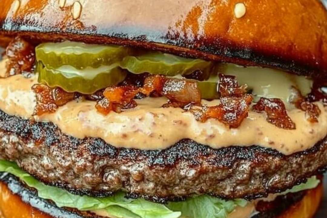 Smash Burgers with Baconnaise Sauce