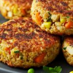 Tofu and Vegetable Patties